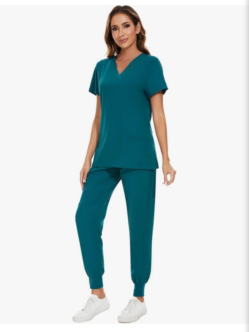 Caribbean blue scrub set